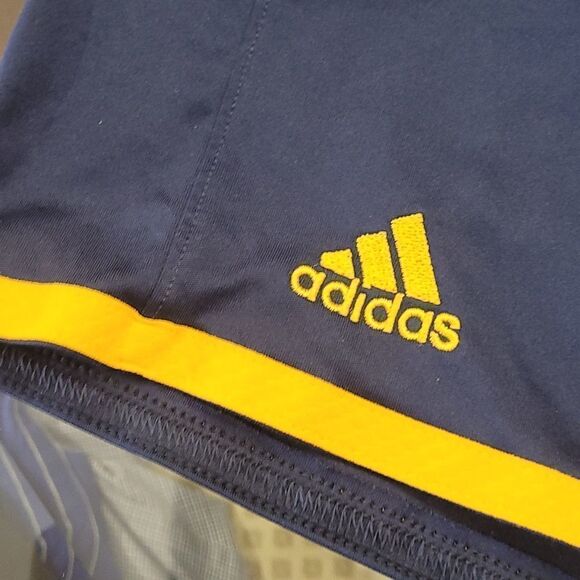 𝅺ADIDAS Mens athletic navy logo Shorts small - Picture 2 of 6
